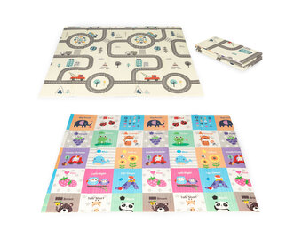 Speelkleed baby - speelmat - 178x198cm - met tas - dubbelzijdig