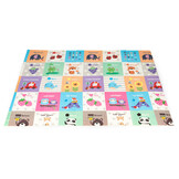 Speelkleed baby - speelmat - 178x198cm - met tas - dubbelzijdig