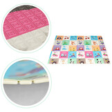 Speelkleed baby - speelmat - 178x198cm - met tas - dubbelzijdig