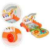 Baby gym - loopwagen - 2in1 - 72x46 cm - oranje