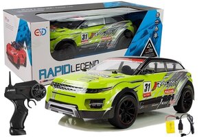Bestuurbare auto - SUV - RC - 44x19x15cm - 2,4GHz - groen