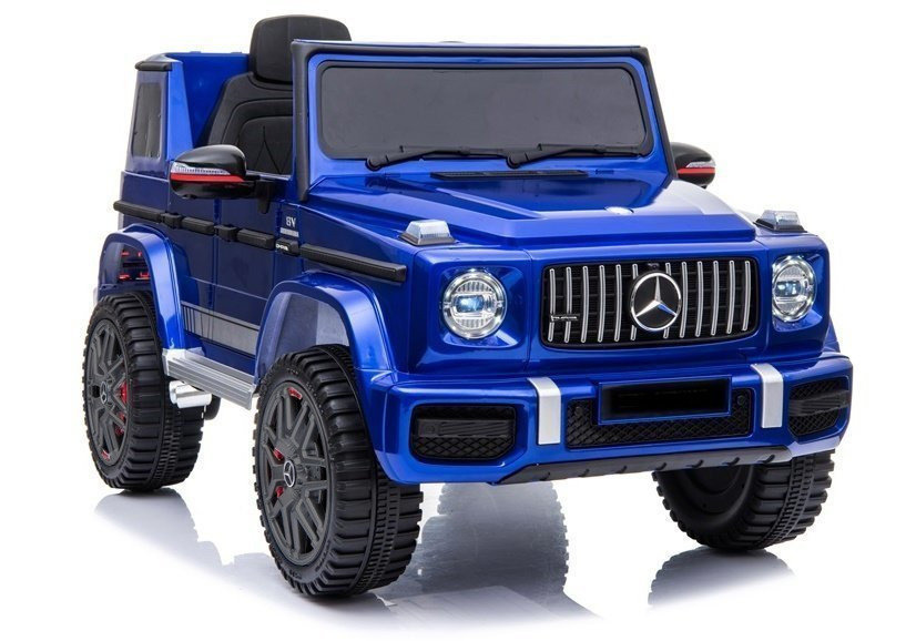 Elektrische kinderauto - Mercedes G63 - 120x75x67cm - blauw