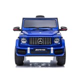 Elektrische kinderauto - Mercedes G63 - 120x75x67cm - blauw