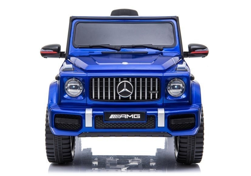 Elektrische kinderauto - Mercedes G63 - 120x75x67cm - blauw