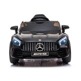 Elektrische kinderauto - Mercedes GTR - 99x55cm - 8km/u - zwart
