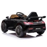 Elektrische kinderauto - Mercedes GTR - 99x55cm - 8km/u - zwart