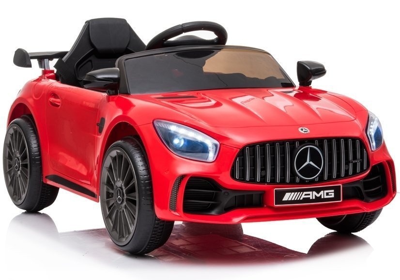 Elektrische kinderauto - Mercedes GTR - 99x55cm - 8km/u - rood