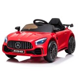 Elektrische kinderauto - Mercedes GTR - 99x55cm - 8km/u - rood