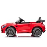 Elektrische kinderauto - Mercedes GTR - 99x55cm - 8km/u - rood
