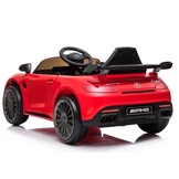 Elektrische kinderauto - Mercedes GTR - 99x55cm - 8km/u - rood