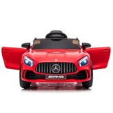 Elektrische kinderauto - Mercedes GTR - 99x55cm - 8km/u - rood