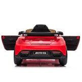 Elektrische kinderauto - Mercedes GTR - 99x55cm - 8km/u - rood