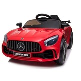 Elektrische kinderauto - Mercedes GTR - 99x55cm - 8km/u - rood
