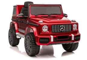 Elektrische kinderauto - Mercedes G63 - 120x75x67cm - rood lak