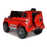 Elektrische kinderauto - Mercedes G63 - 120x75x67cm - rood