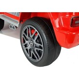Elektrische kinderauto - Mercedes G63 - 120x75x67cm - rood
