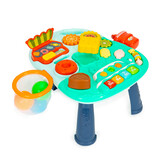 Loopwagen - activiteitentafel - 4-in-1 - 44x45x33cm - groen