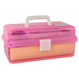 Knutselkoffer - knutselpakket - 31x18x14cm  - roze