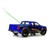 Bestuurbare auto - RC - pick-up - 43x18x15cm - blauw