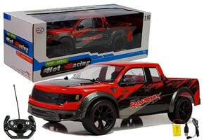 Bestuurbare auto - RC - pick-up - 43x18x15cm - rood