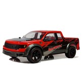 Bestuurbare auto - RC - pick-up - 43x18x15cm - rood