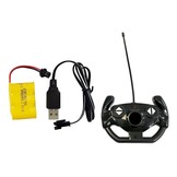 Bestuurbare auto - RC - pick-up - 43x18x15cm - rood