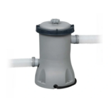 Bestway opblaaszwembad - 457x107cm - met pomp en trap - rotan