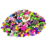 Kralenset - 20x12x3cm - DIY ketting en armband - met regenboog bakje