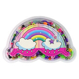 Kralenset - 20x12x3cm - DIY ketting en armband - met regenboog bakje
