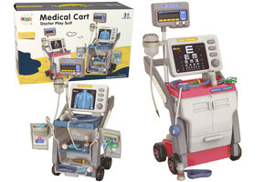 Doktersset - speelset - stethoscoop - 50x25x25cm - lichtroze