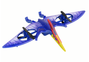 RC dinosaurus - pterosaur  - 28x19x4cm - paars