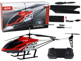 RC helikopter - 4D-M4 - 66x26x39cm - tot 100 m - rood