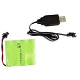 RC graafmachine - 61x17x41cm - met grijper - oranje grijs