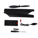 RC helikopter - 4D-M4 - 66x26x39cm - tot 100 m - zilver