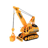 RC graafmachine - 41x40x12cm - 2,5km/u - met accessoires - geel