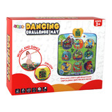 Dansmat - 90x86 cm - 5 niveaus - met verlichting - dino thema