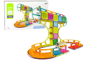 Magnetische bouwstenen - 35x28x7cm - 62 delig - vanaf 3 jaar