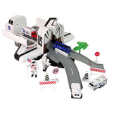 Speelgoed vliegtuig - 37x32x21cm - ruimteschip voertuigen - wit