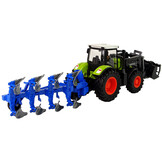 Speelgoed tractor - 26x12x17cm - 4 machines - licht en geluid