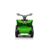 Kinderquad - met aanhanger - 106x41x48 cm - 3-5km/u - groen