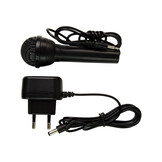 Keyboard piano - 70x23x7cm - met microfoon - zwart