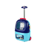 Speelgoed kattensalon - schoonheidssalon - 9x8x15cm - blauw