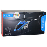 RC helicopter - 25x12x5cm - met hoogtehoudfunctie - blauw