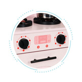 Kinderkeuken - 89x49x60 cm - hout - met accessoires - roze