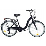 Vouwfiets Swan - 24 inch - 6 versnellingen - zwart
