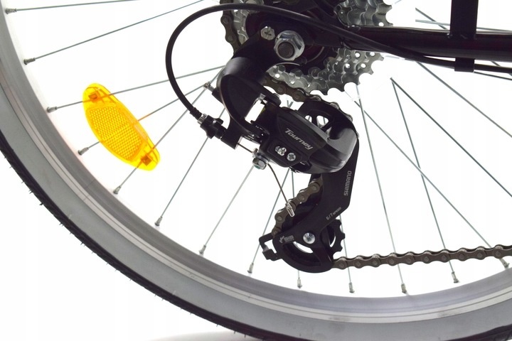 Vouwfiets Swan - 24 inch - 6 versnellingen - zwart
