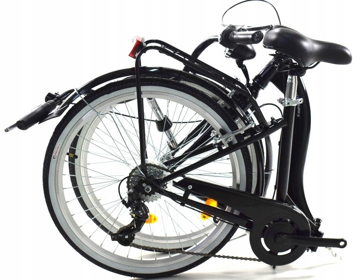 Vouwfiets Swan - 24 inch - 6 versnellingen - zwart
