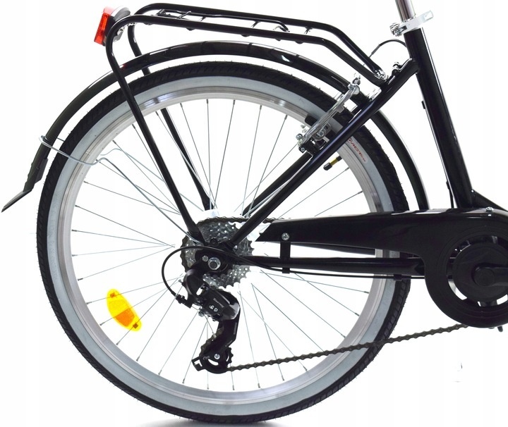 Vouwfiets Swan - 24 inch - 6 versnellingen - zwart