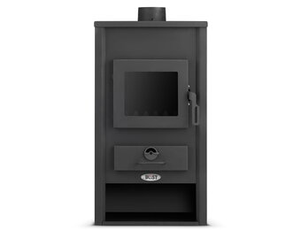 CV houtkachel met waterjas - 22kW - antraciet