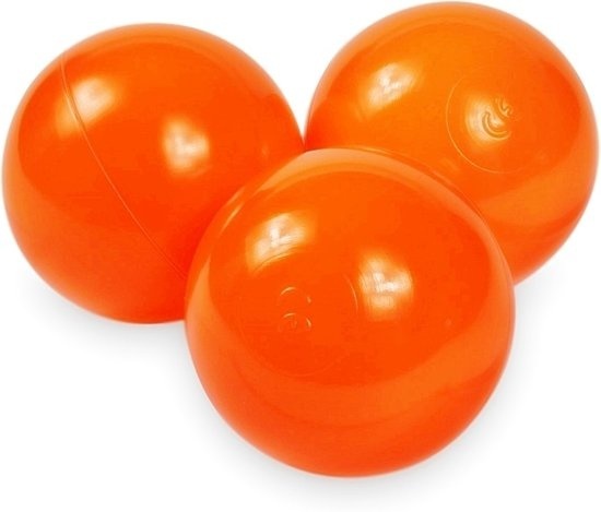 Ballenbak ballen oranje (70mm) 100 stuks